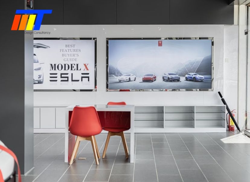 Cách bố trí không gian showroom