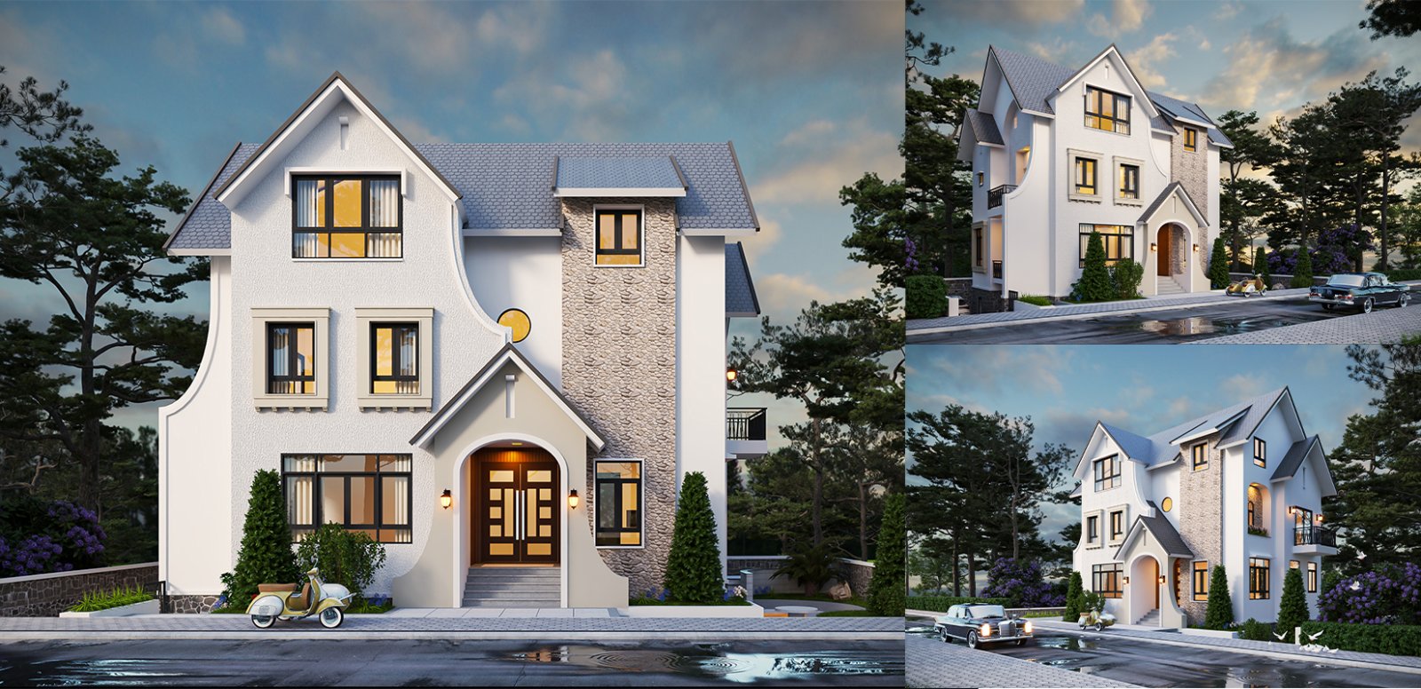 Thiết kế biệt thự indochine tại Tây Ninh