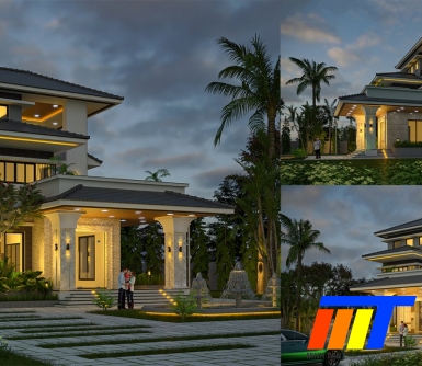Thiết Kế Nhà Ở Tây Ninh Trọn Gói, Uy Tín – Kiến Trúc Minh Tân