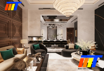 Thiết kế nội thất biệt thự cao cấp giúp nâng tầm giá trị không gian sống
