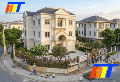 Thi công hoàn thiện nhà phố gồm những công đoạn quan trọng nào?