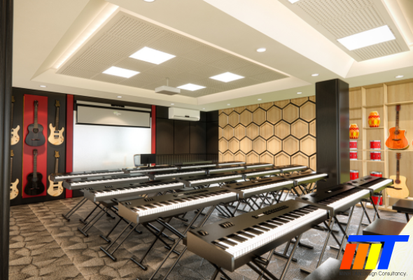 Dự án thiết kế phòng nhạc VAS HVT